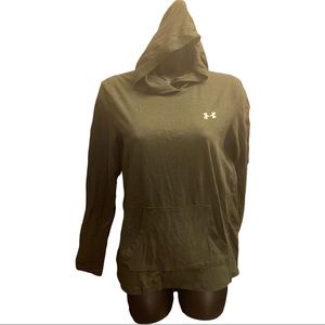 Under armour army green long sleeve shirt.